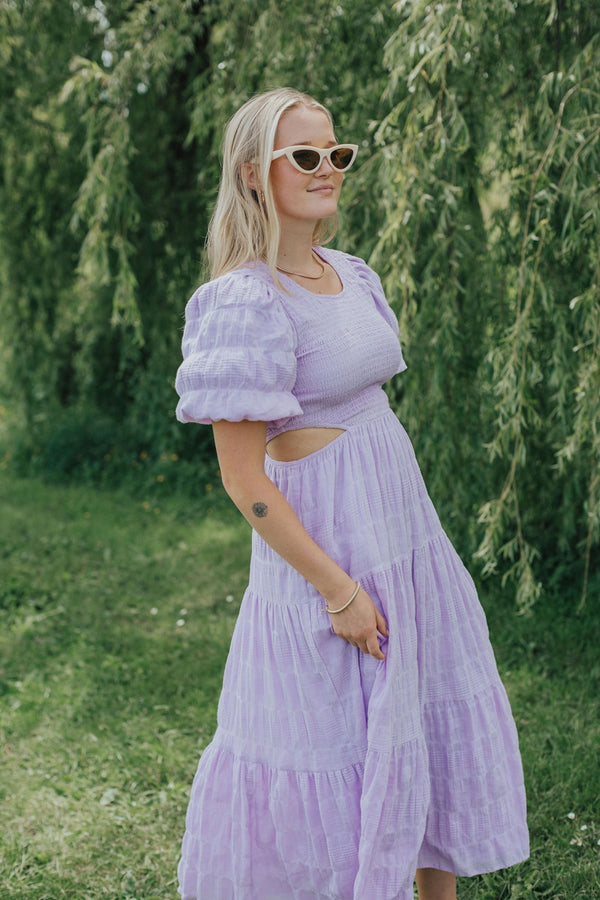 Ivy + Jack - Milano Lilac Maxi Dress