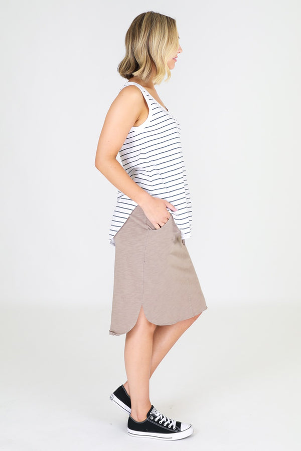 3rd Story - Fifi Tank - Stripe | milk + ginger