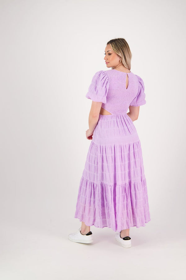 Ivy + Jack - Milano Lilac Maxi Dress