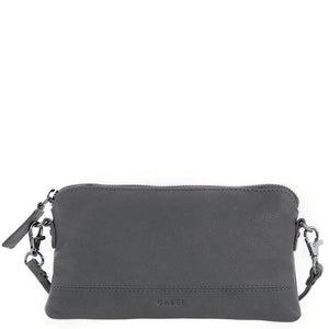Gabee - Kara Leather Purse With Strap | milk + ginger
