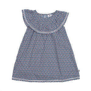Hoot Kid - Happy Days Dress - Blue | milk + ginger