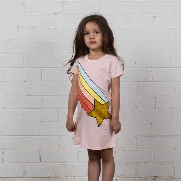 Hoot Kid - Rainbow Galaxy Dress | milk + ginger