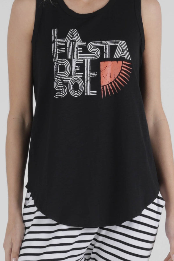 Betty Basics - Keira Tank - Fiesta | milk + ginger