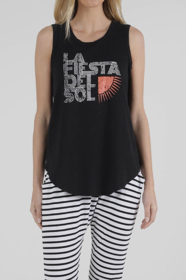 Betty Basics - Keira Tank - Fiesta | milk + ginger