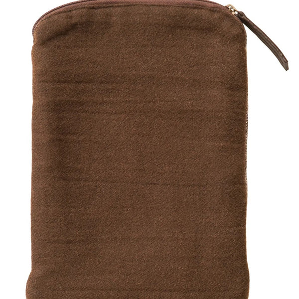 Bianca Lorenne - Tech Travel Pouch- Light Grey Check