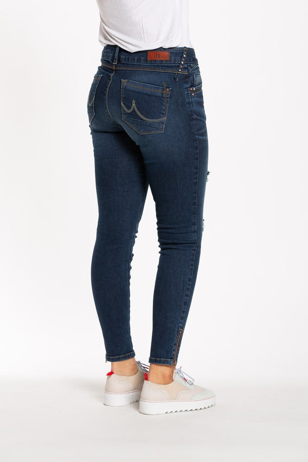 LTB - Violca - Tessa Wash Mid Rise | milk + ginger