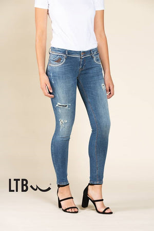 LTB - Fara Divine Wash Low Rise Slim | milk + ginger