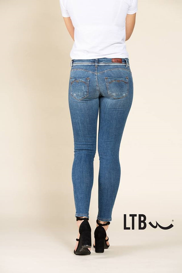 LTB - Fara Divine Wash Low Rise Slim | milk + ginger