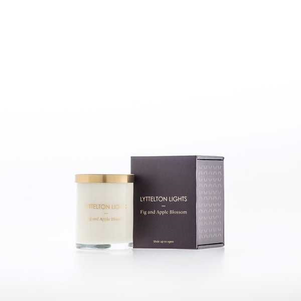 Lyttelton Lights - Small Candle - Fig & Apple Blossom | milk + ginger