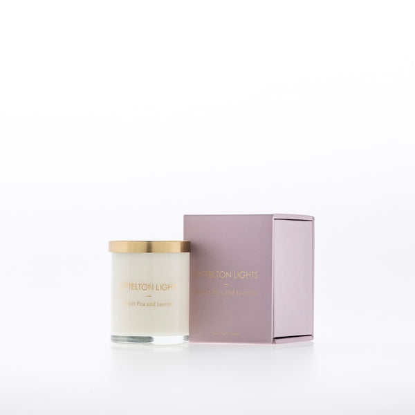 Lyttelton Lights - Small Candle - Sweet Pea & Jasmine | milk + ginger