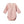 Load image into Gallery viewer, Nature Baby - Long Sleeve Pointelle Kimono Bodysuit - Rose Bud | milk + ginger