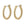 Load image into Gallery viewer, Pilgrim - Cece Pi Hoops - Gold Plated