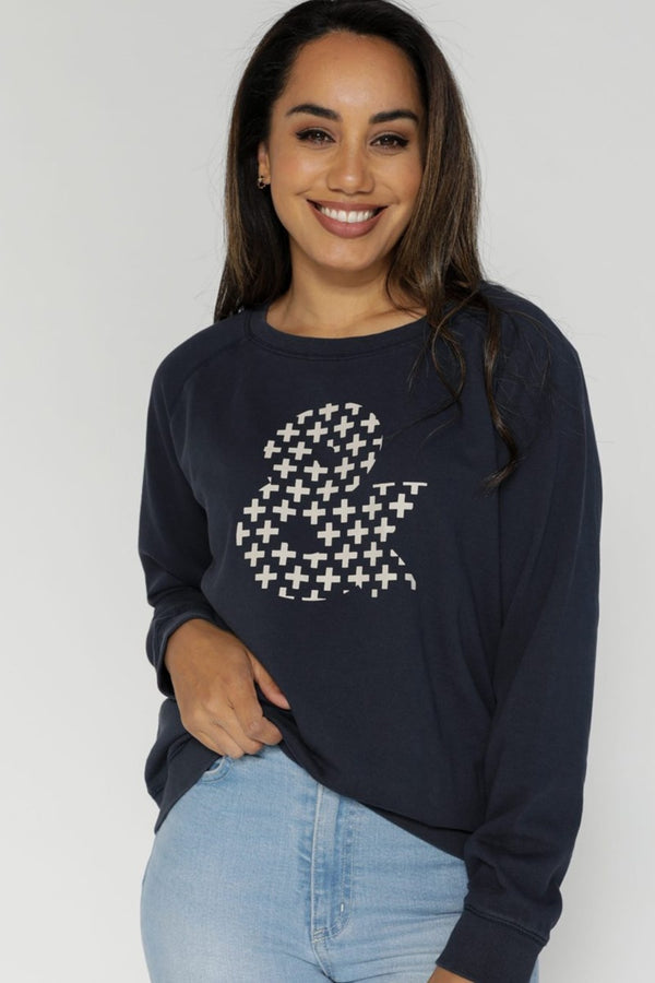 Stella + Gemma - Sweater - Paris Night Ampersand