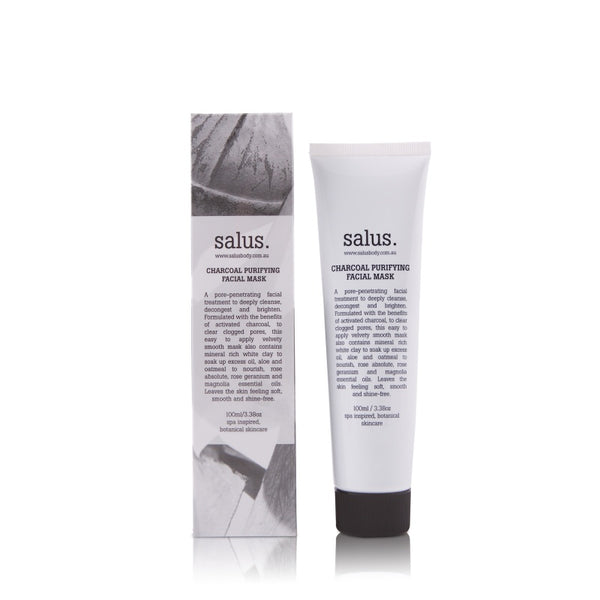 Salus Body - Charcoal Purifying Facial Mask | milk + ginger