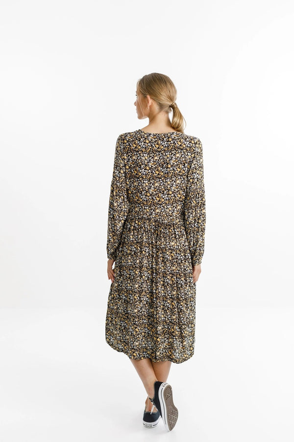 Thing Thing - Wrapped Up Dress - Autumn Leaf | milk + ginger