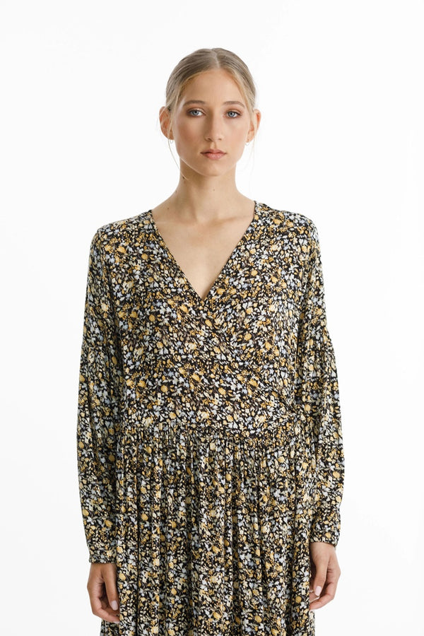 Thing Thing - Wrapped Up Dress - Autumn Leaf | milk + ginger
