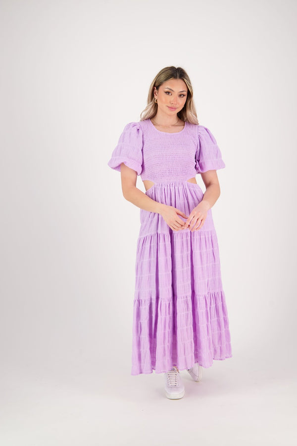 Ivy + Jack - Milano Lilac Maxi Dress