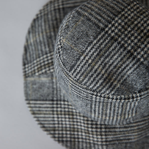 SOPHIE - Wool Bucket Hat - Herringbone | milk + ginger