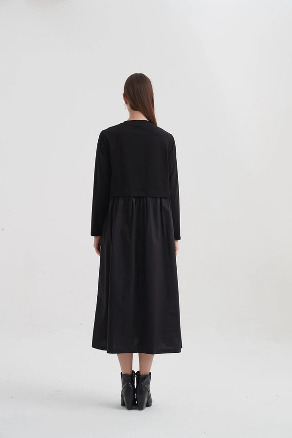 Tirelli - Combi Pocket Dress - Black
