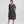 Load image into Gallery viewer, Tirelli - 3/4 Sleeve Diagonal Seam Dress - Slate Grey