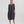 Load image into Gallery viewer, Tirelli - 3/4 Sleeve Diagonal Seam Dress - Slate Grey