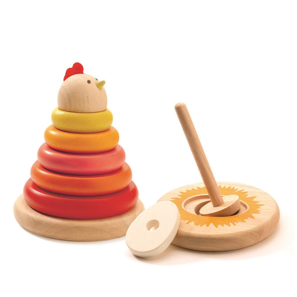 Djeco - Stacking Game Mother Hen | milk + ginger