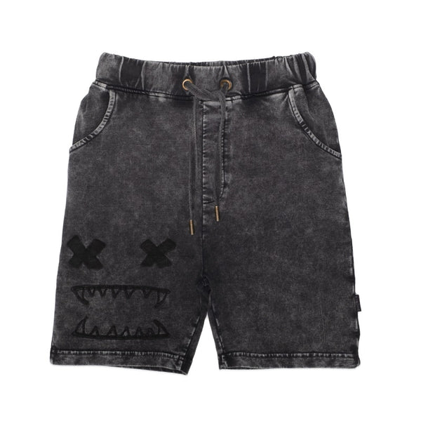 Band of Boys - Bandits Shorts Cross Eyes - Vintage Black | milk + ginger