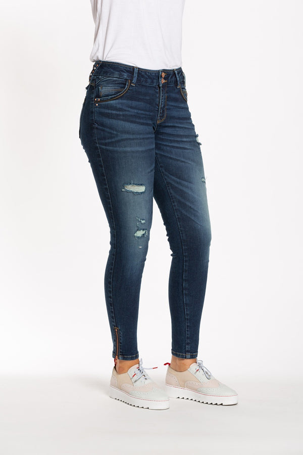 LTB - Violca - Tessa Wash Mid Rise | milk + ginger