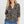 Load image into Gallery viewer, Sass - Korra Gathered Boho Top - Black Animal