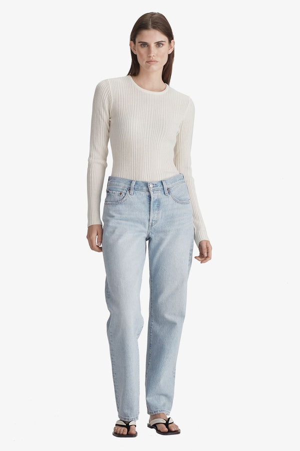Commoners - Base Knit L/S - Cream