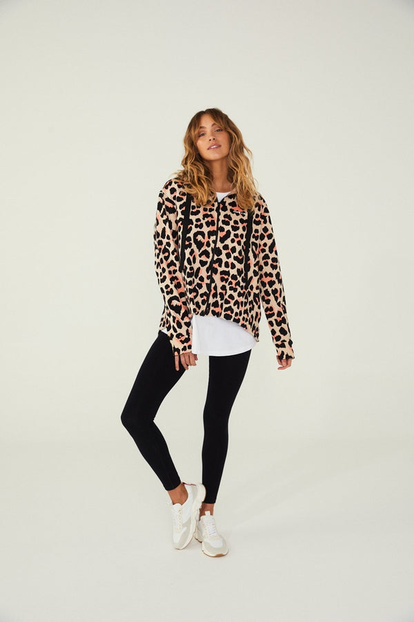 Cartel & Willow - Dion Jacket - Zulu Leopard | milk + ginger