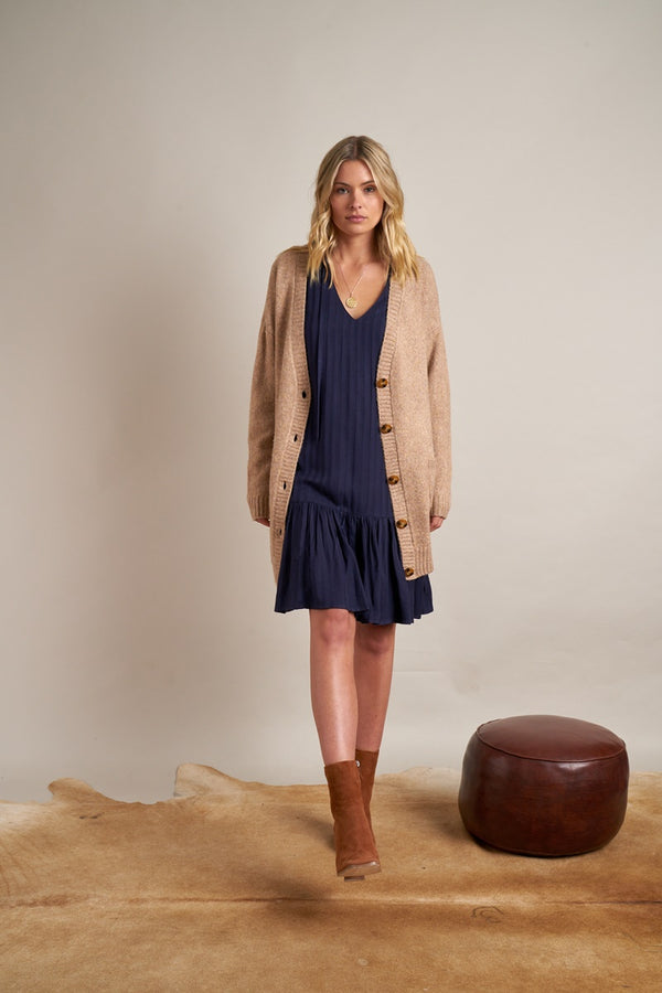 Gysette - Blake Oversized Cardigan - Oatmeal | milk + ginger