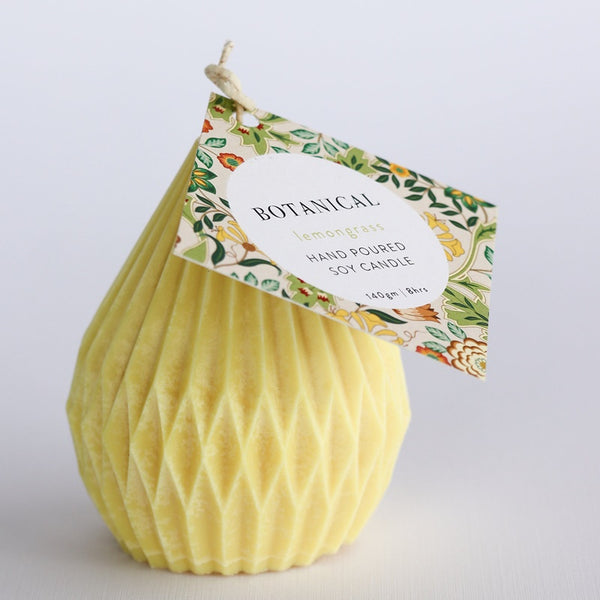 Botanical - Lattice Lantern Soy Candle Lemongrass