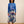 Load image into Gallery viewer, The Others - Amara Slouch Sweat -Bright Blue Panther