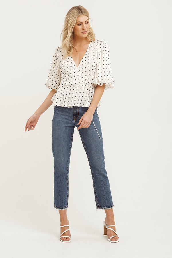 Cooper St - Palma Wrap Top | milk + ginger
