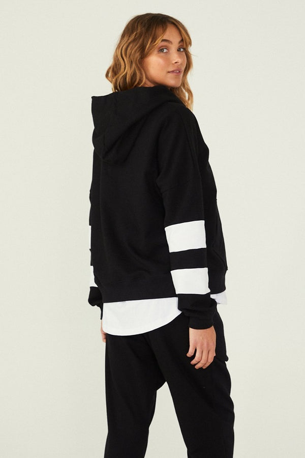 Cartel & Willow - Harriet Hoodie - Black | milk + ginger