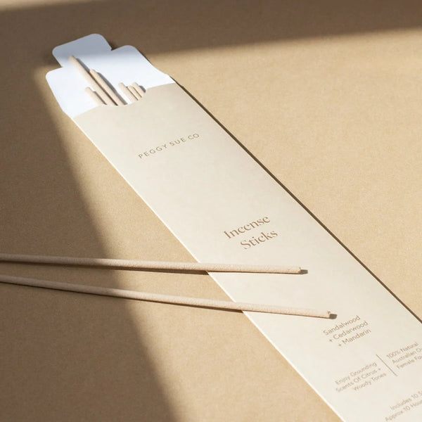 Peggy Sue - Incense Sticks - Madarin, Sandalwood & Cedarwood