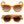 Load image into Gallery viewer, SOEK - Lila Grace Sunglasses- Burnt Orange