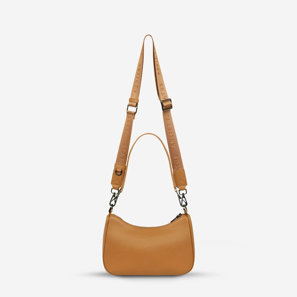 Status Anxiety - Look Both Ways - Tan /Camel