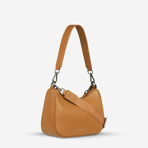 Status Anxiety - Look Both Ways - Tan /Camel
