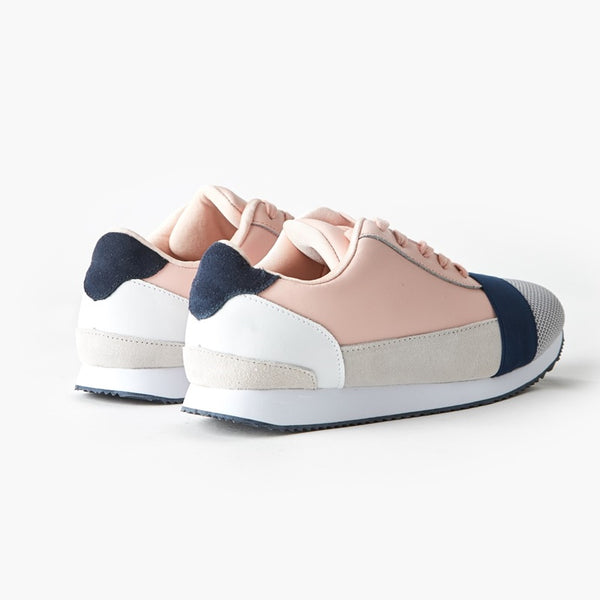 Walnut Melbourne - Sports Luxe Sneaker - Pink Multi | milk + ginger