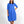 Load image into Gallery viewer, Tirelli - 3/4 Sleeve Diagonal Seam Dress - Cornflower