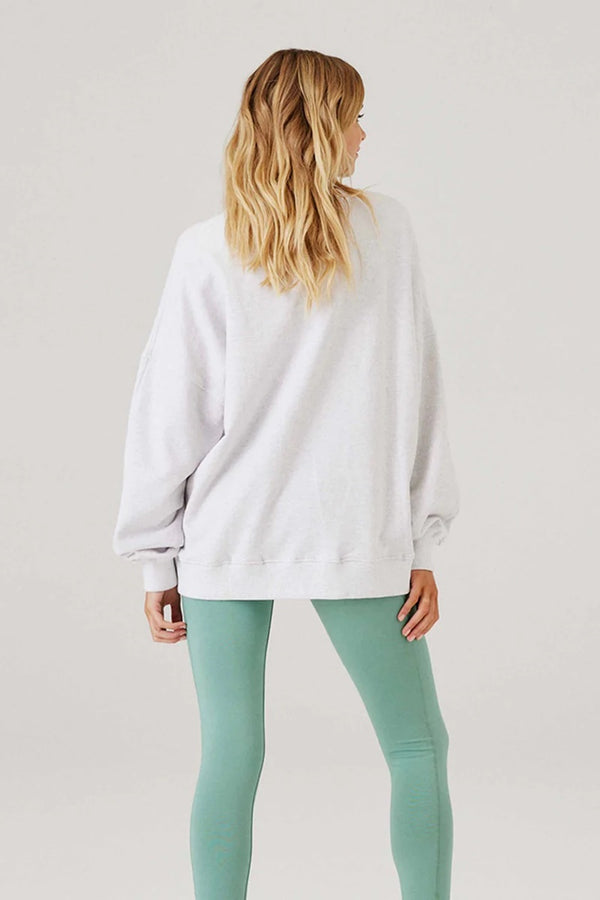Cartel & Willow - Piper Sweater - Grey Marle