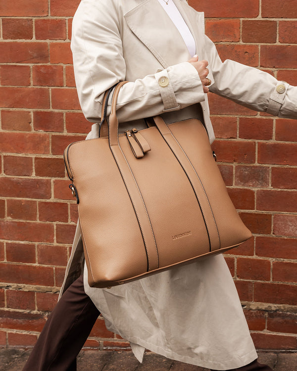Louenhide - Rhodes Laptop Bag - Latte