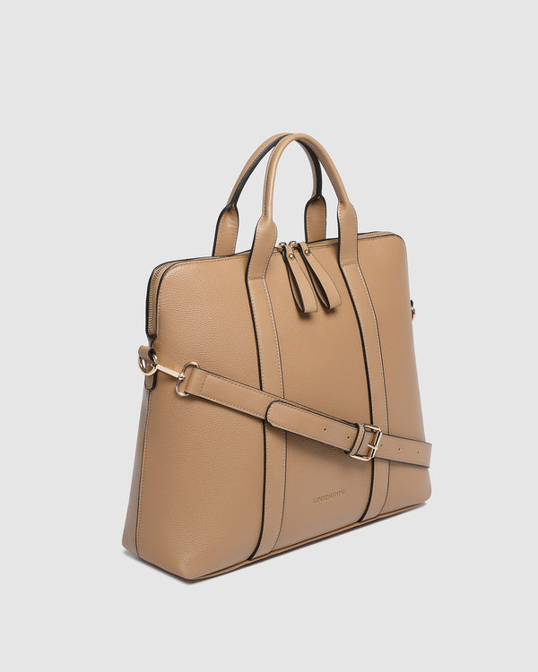 Louenhide - Rhodes Laptop Bag - Latte