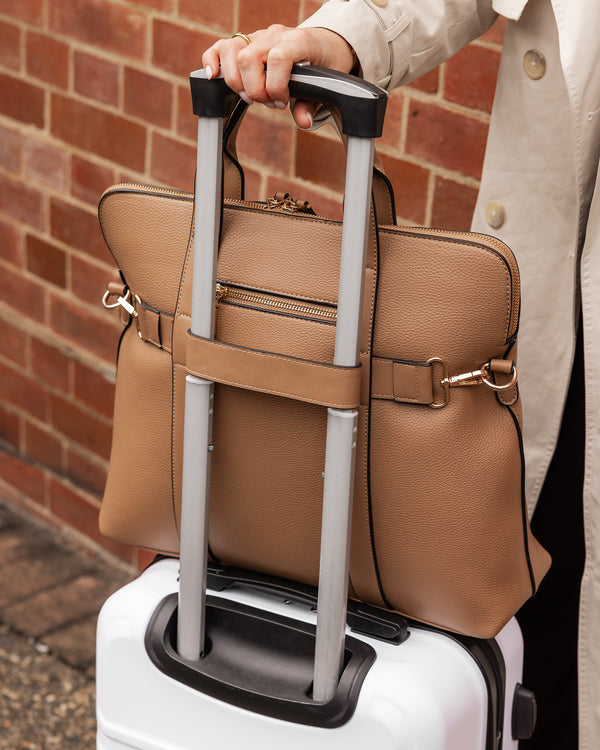 Louenhide - Rhodes Laptop Bag - Latte