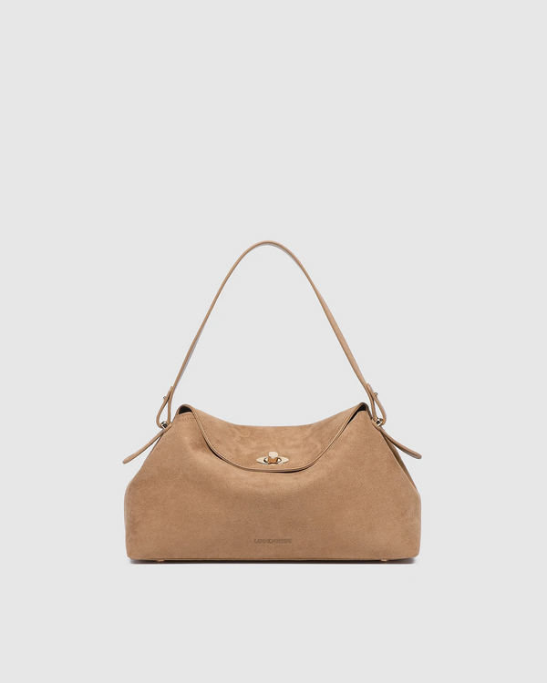 Louenhide - Nicole Suedette Handbag - Honey