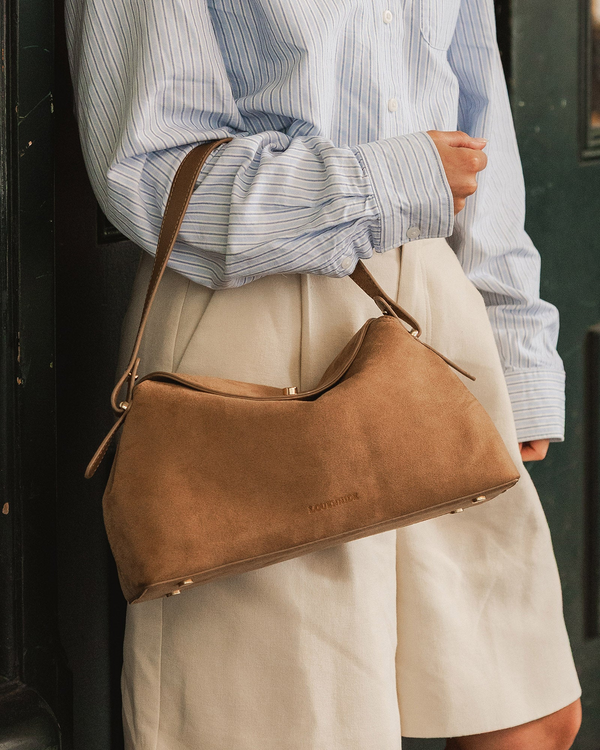 Louenhide - Nicole Suedette Handbag - Honey