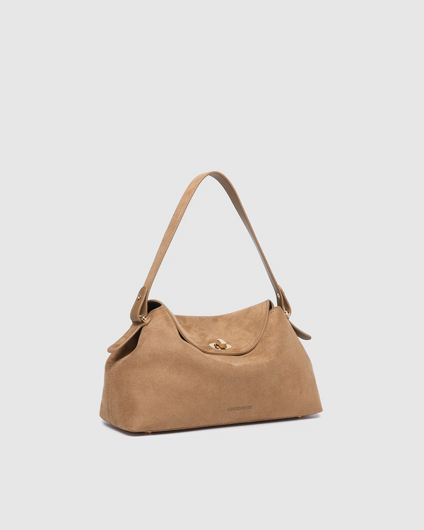 Louenhide - Nicole Suedette Handbag - Honey