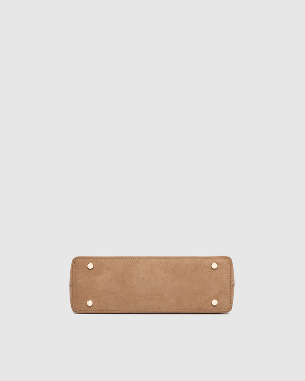 Louenhide - Nicole Suedette Handbag - Honey